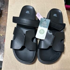 Wild Fable Black Slide Sandals size 11